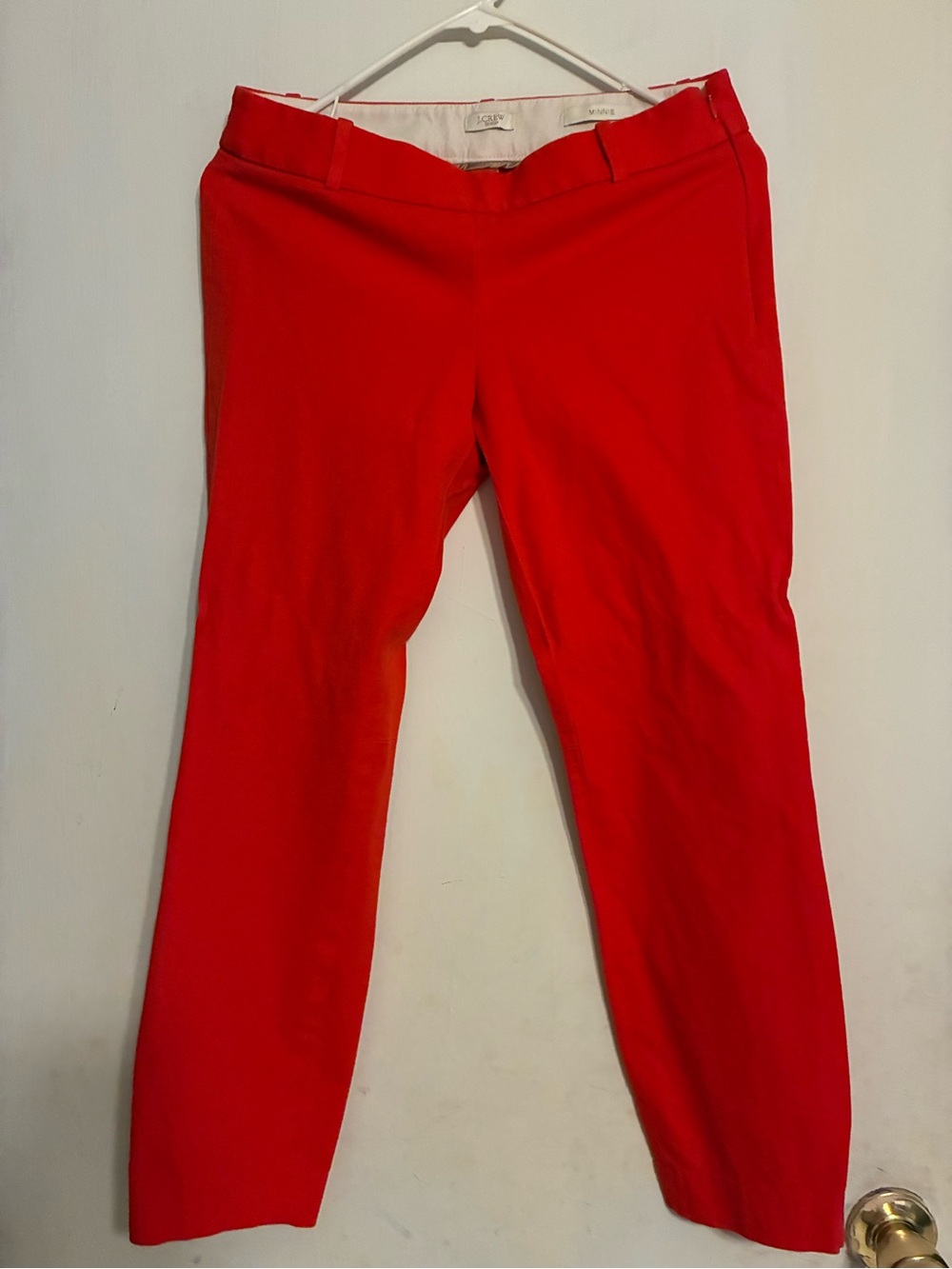 J. Crew Bright Red Ponte Pull-On Pants for Kids